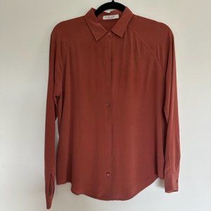 Everlane Silk Button Down